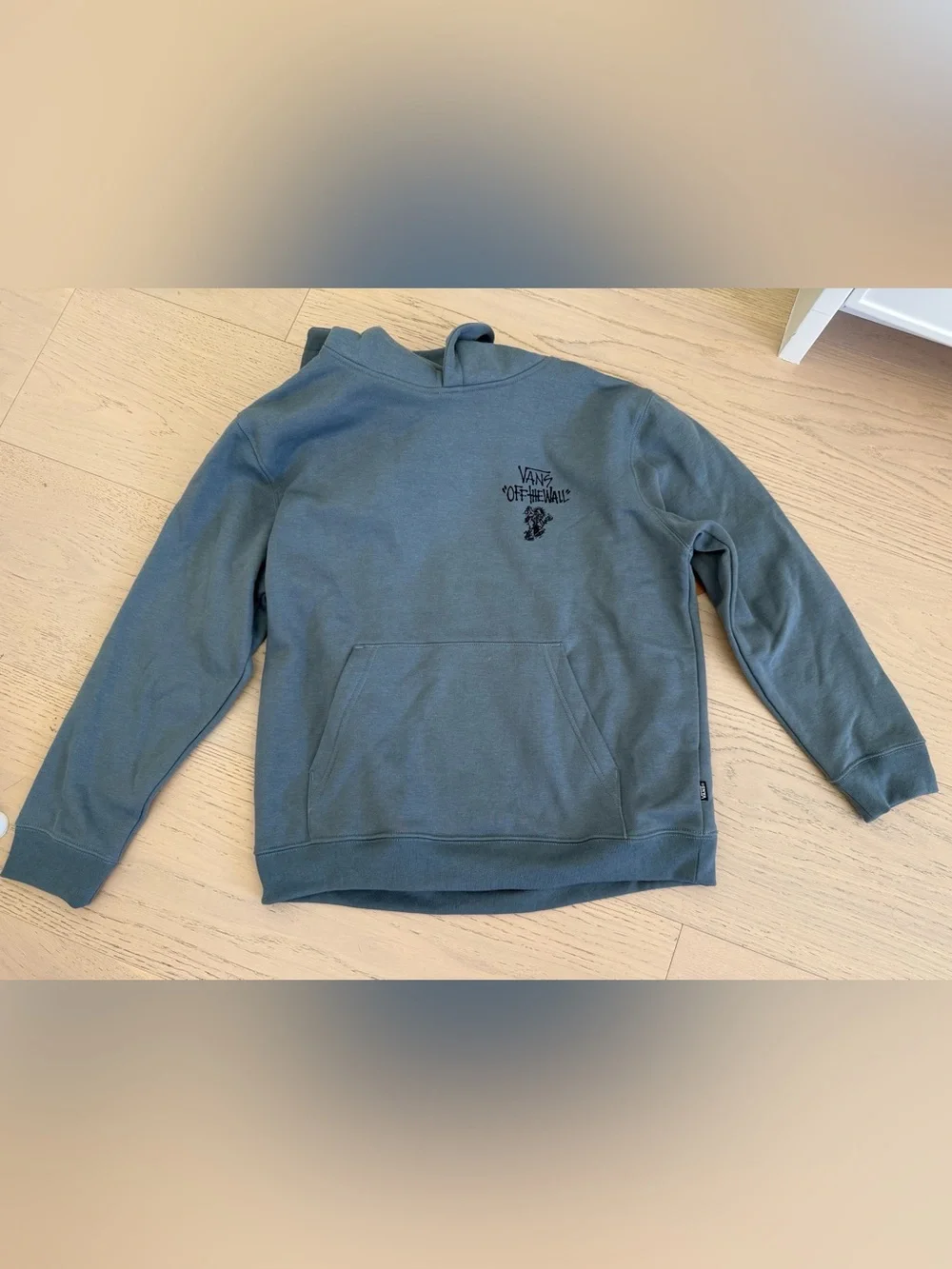 NWT Vans Kids Let Loose Pullover Hoodie/Color Stormy Weather/Size L 14–16